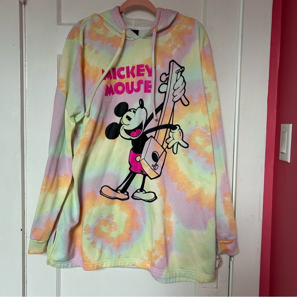 Mickey Mouse Tie-dye pullover